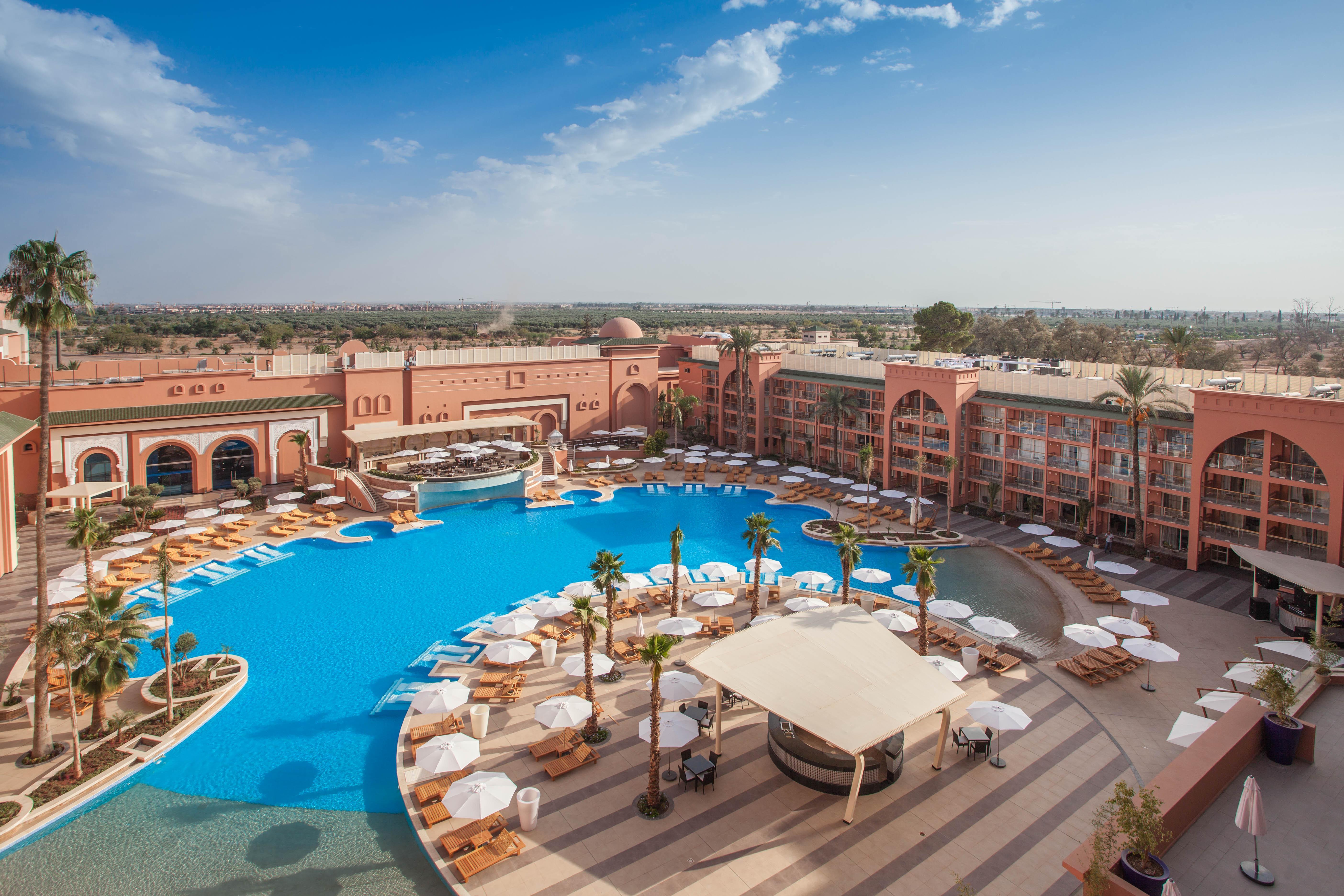 Savoy Le Grand Hotel Marrakech Marrakesh Bagian luar foto