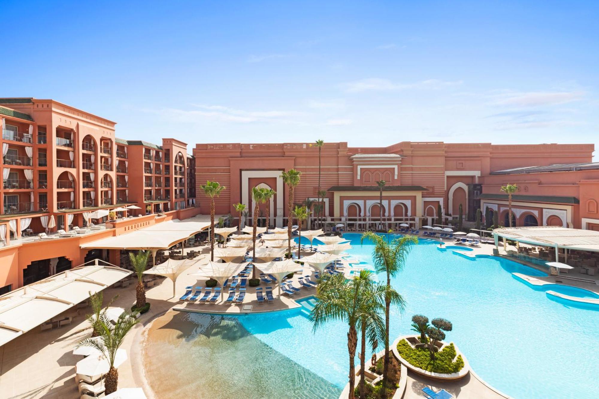 Savoy Le Grand Hotel Marrakech Marrakesh Bagian luar foto