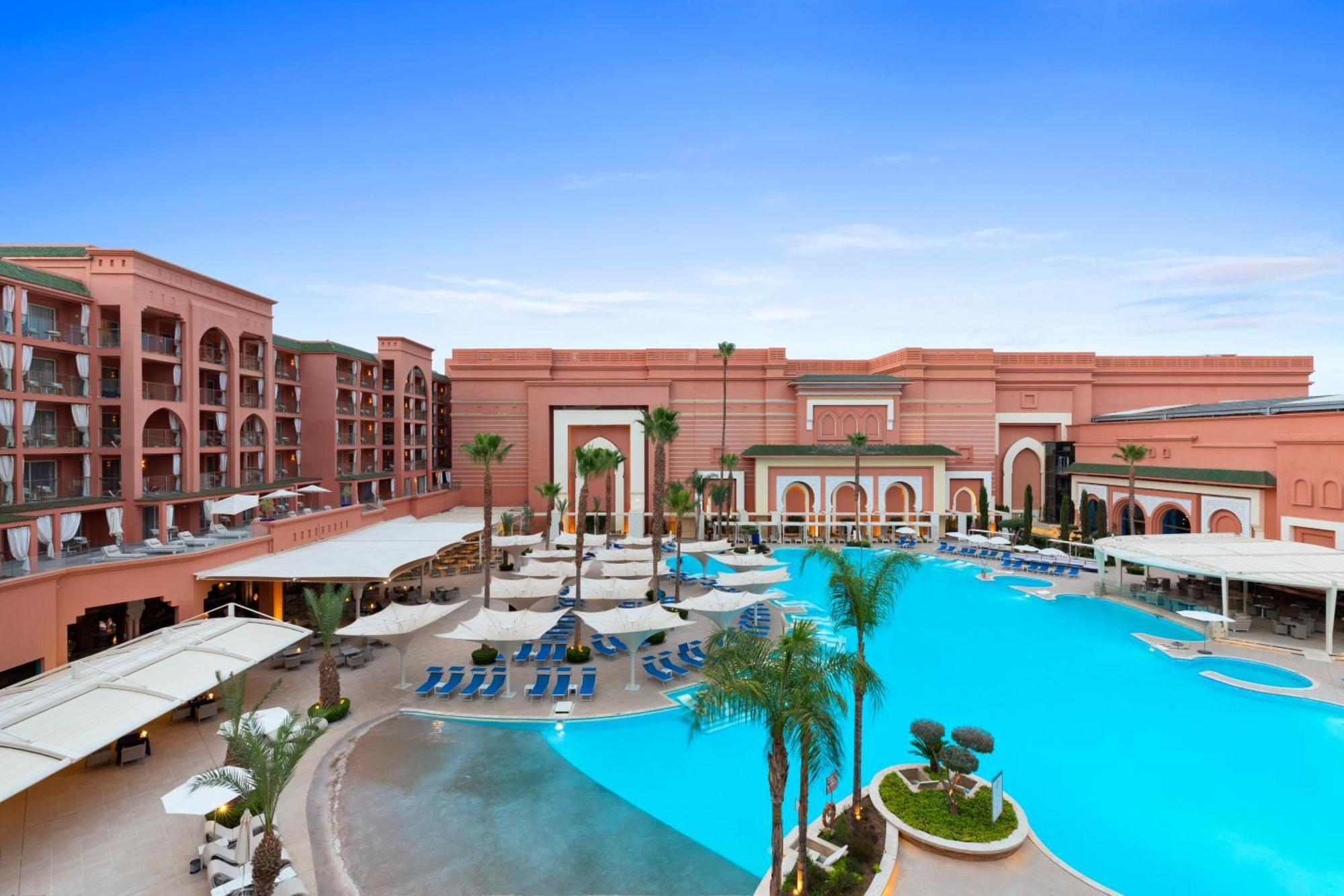 Savoy Le Grand Hotel Marrakech Marrakesh Bagian luar foto