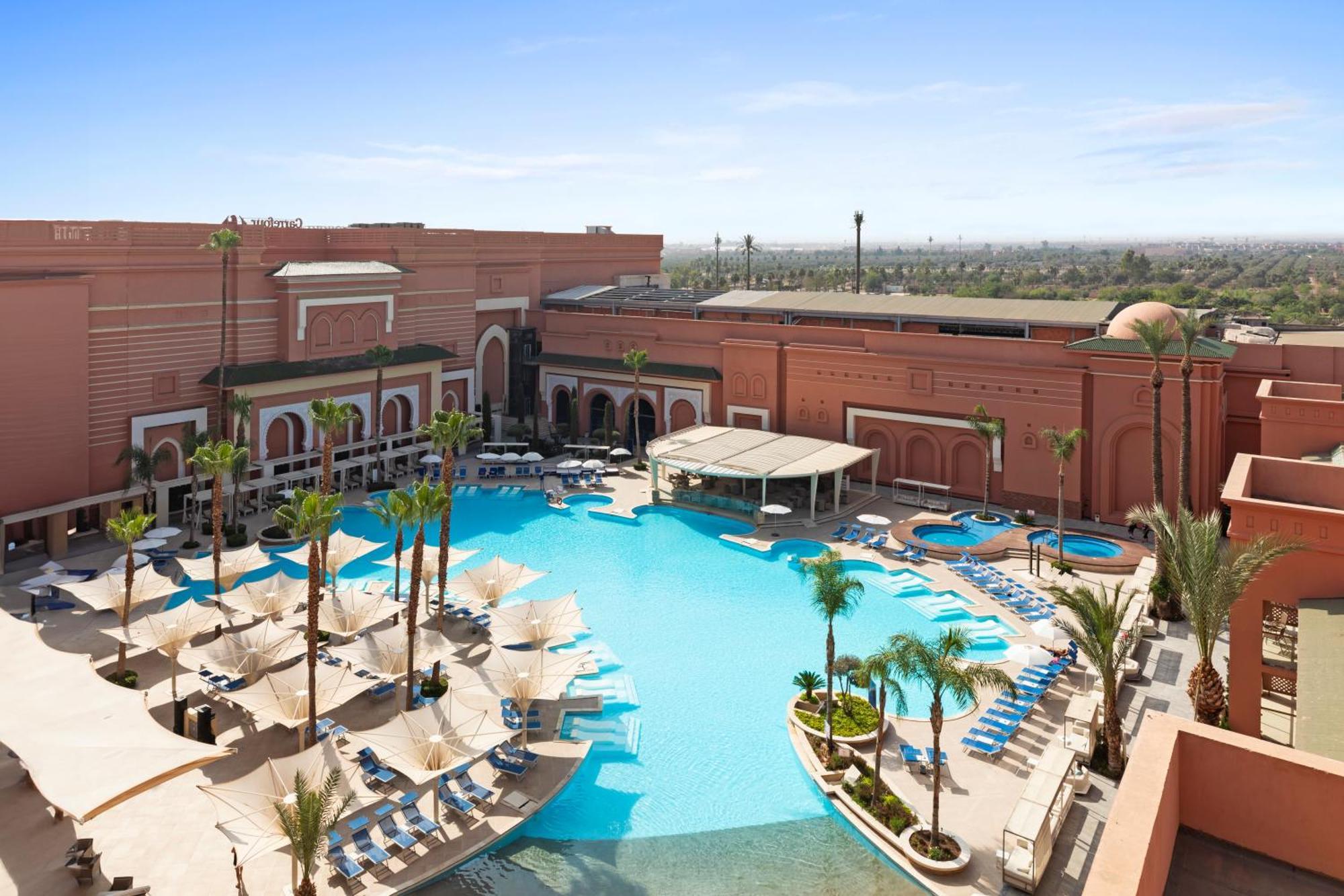 Savoy Le Grand Hotel Marrakech Marrakesh Bagian luar foto